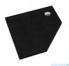 Schedpol Schedline Black Stone Sharper brodzik pięciokątny 80x80x5cm 3S.S1PK-8080/C/ST